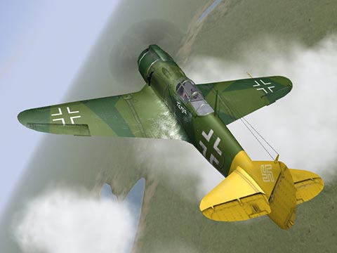 La-5FN as fictional Beuteflugzeug 'Tanja'