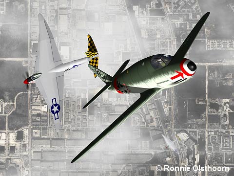 Ar TEW 16/43-13 nearly rams a Manta Fighter!