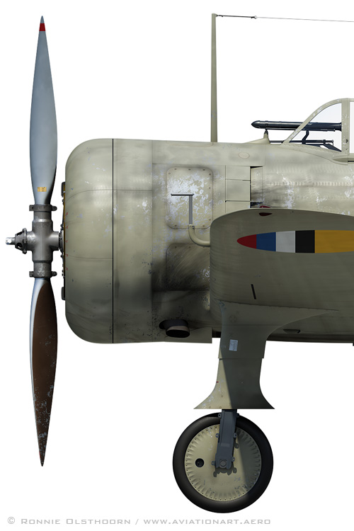 Ki-27 Otsu profile close-up