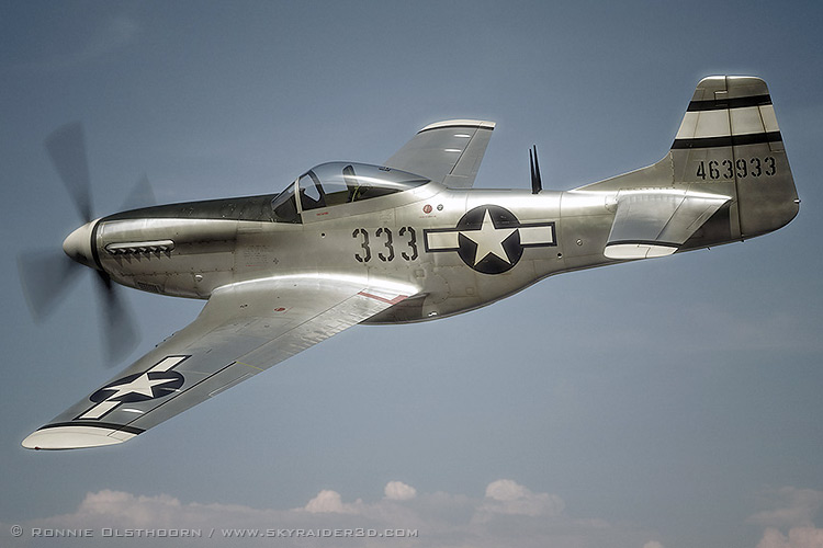 P-51D in Mental Ray