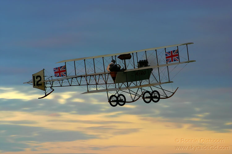 Sunset Flying Evening